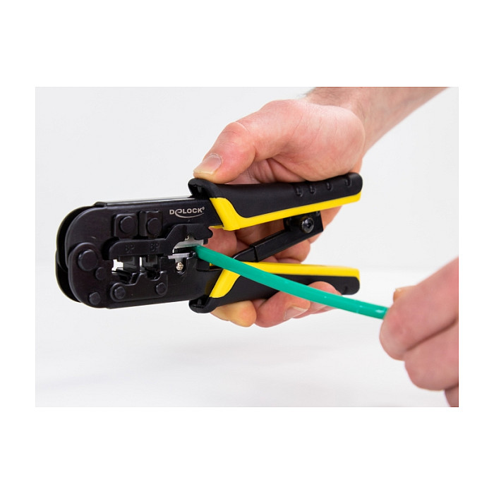 Kliješta za krimpanje DELOCK univerzalna za RJ45/RJ12/RJ11 konektore (90505)-4