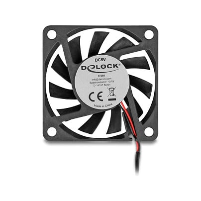 Aksijalni ventilator DELOCK 60x60x10 mm (5V DC)