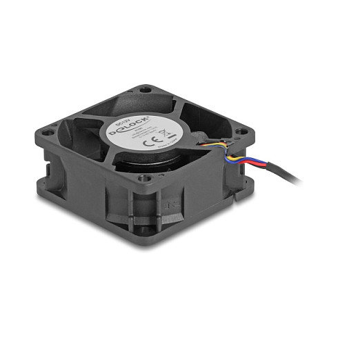 Ventilator DELOCK aksijalni 12V DC (60x60x25 mm)-1