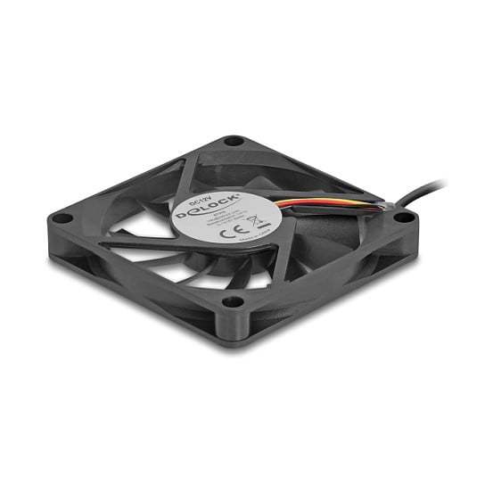 Aksijalni ventilator DELOCK 12V DC (70 x 70 x 10 mm)-1