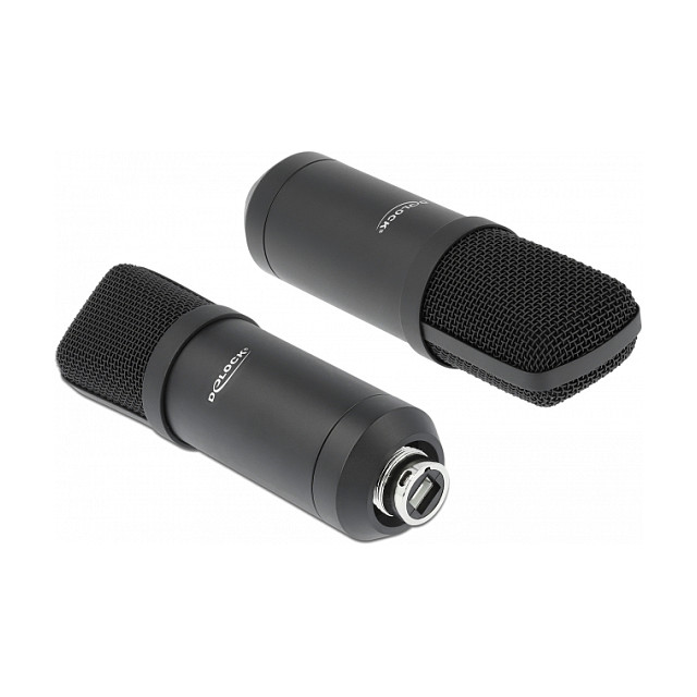 USB kondenzatorski mikrofon set DELOCK 66300 za podcasting i gaming-1