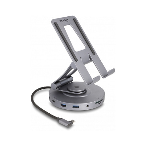 Docking stanica i stalak DELOCK 88017 za tablet i prijenosno računalo (4K HDMI, USB-C PD)-3