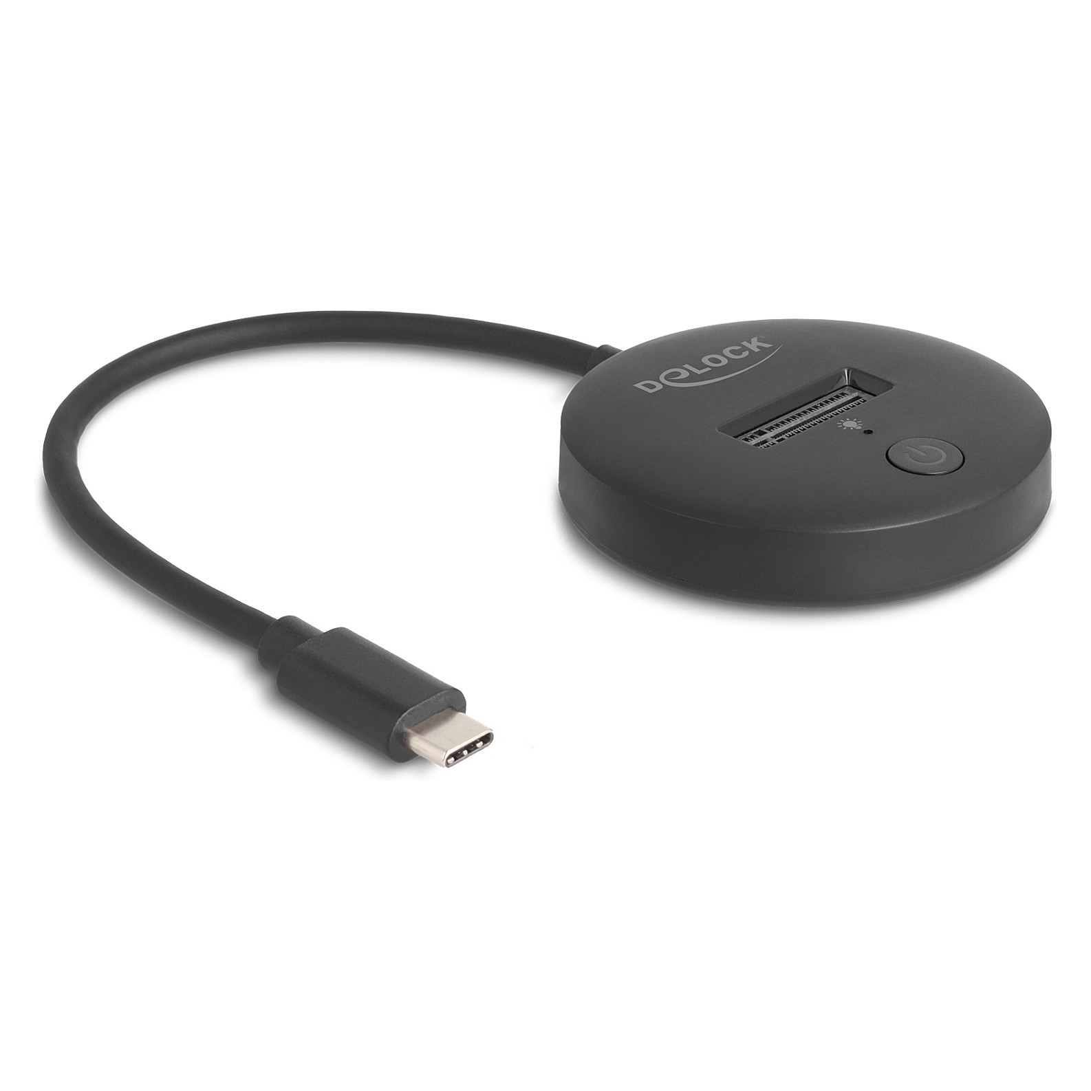 Priključna stanica DELOCK 64254 za M.2 NVMe / SATA SSD (USB-C 10 Gbps)