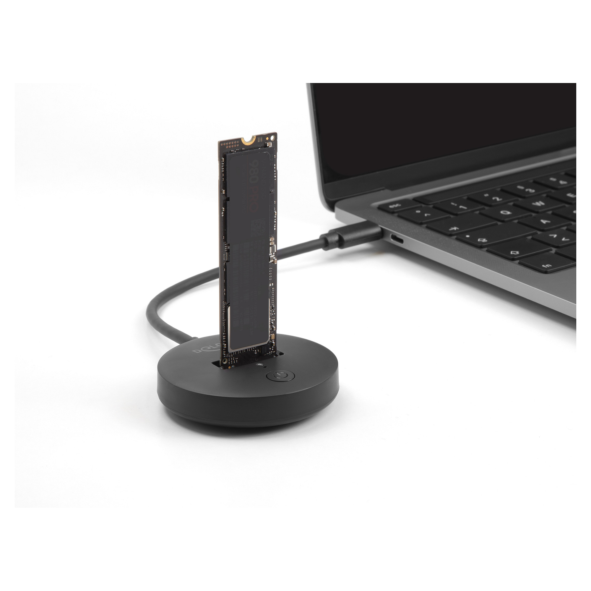 Priključna stanica DELOCK 64254 za M.2 NVMe / SATA SSD (USB-C 10 Gbps)-1