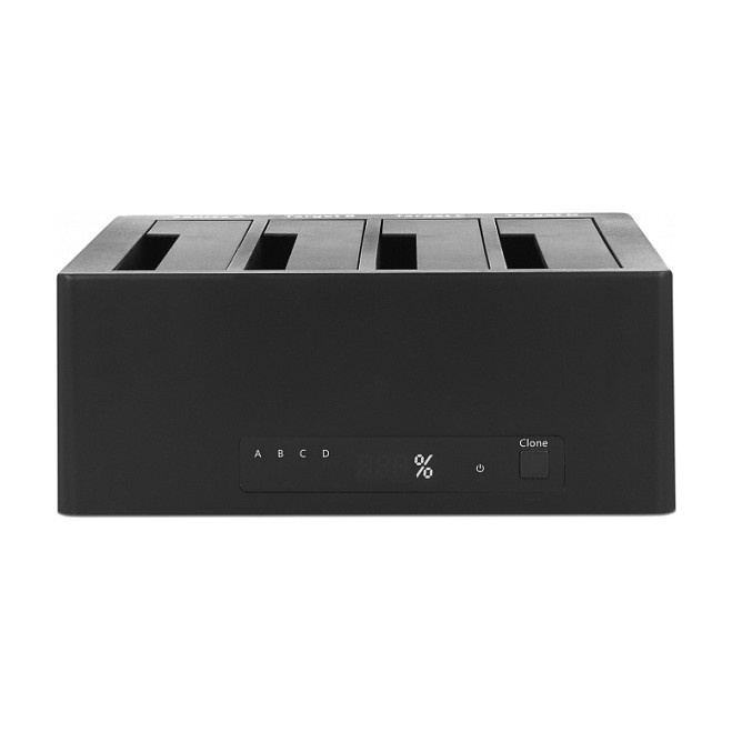 DELOCK 64063 docking stanica za 4x SATA HDD/SSD s funkcijom kloniranja
