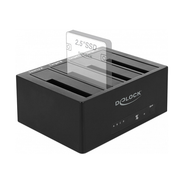 DELOCK 64063 docking stanica za 4x SATA HDD/SSD s funkcijom kloniranja-3