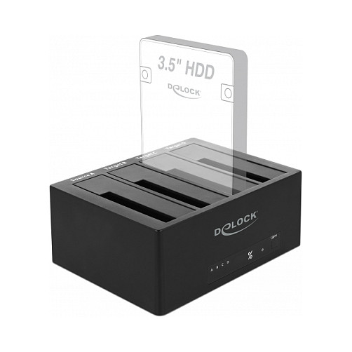 DELOCK 64063 docking stanica za 4x SATA HDD/SSD s funkcijom kloniranja-4