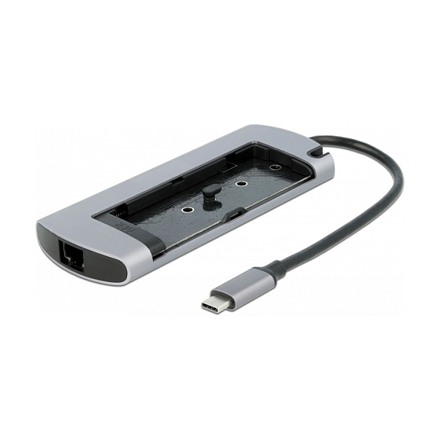 DELOCK USB-C Docking stanica s M.2 utorom (4K HDMI, LAN, PD 3.0)-4