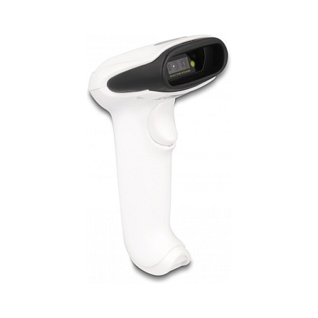 DELOCK bežični 1D/2D čitač barkodova (2.4 GHz, Bluetooth, USB) bijela boja-0
