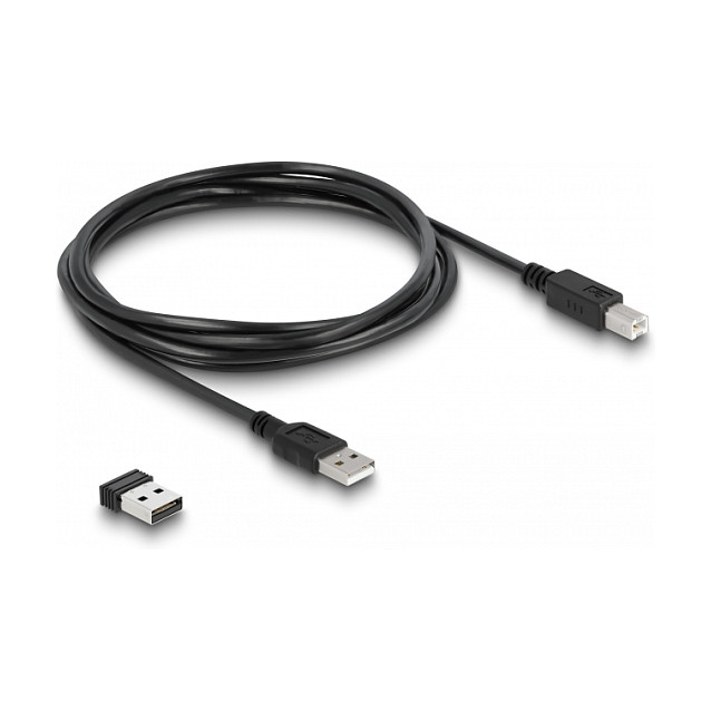 DELOCK bežični 1D/2D čitač barkodova (2.4 GHz, Bluetooth, USB) bijela boja-3