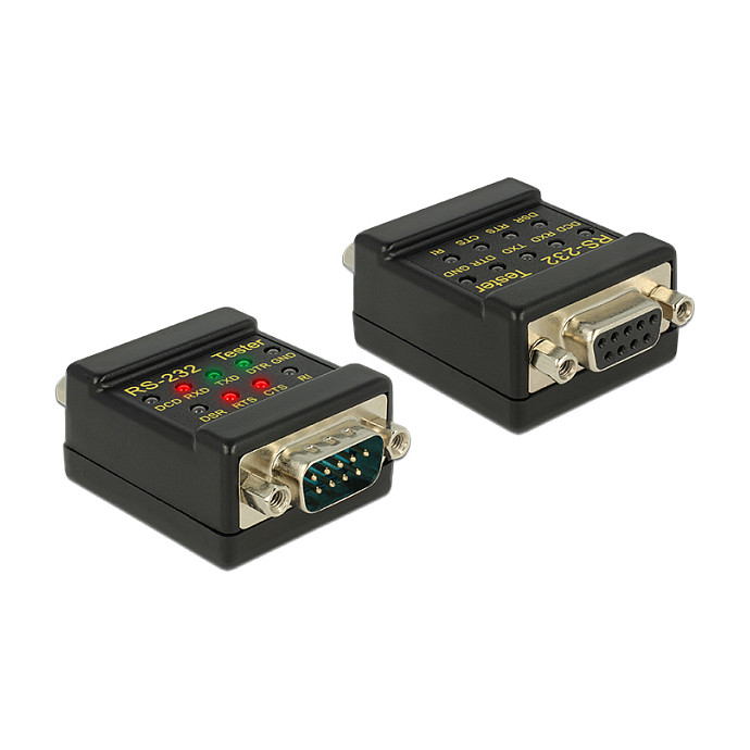 DELOCK RS-232 Tester DB9 ženski na DB9 muški 87713