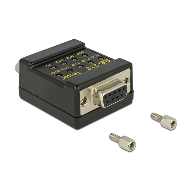 DELOCK RS-232 Tester DB9 ženski na DB9 muški 87713-2