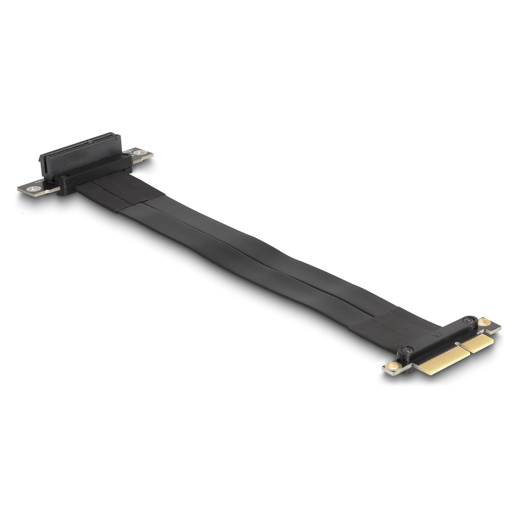Delock Riser kartica PCI Express x4 na x4, kutna 90°, s kabelom 30 cm-1