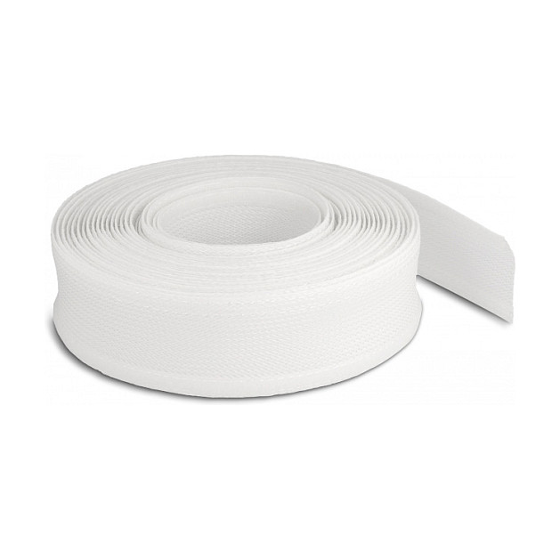 Organizator kabela DELOCK pleteni bužir s čičkom 10 m x 19 mm bijela boja