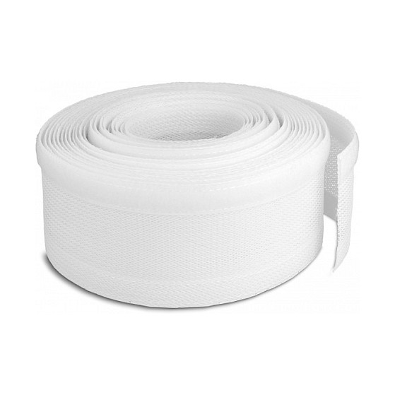Organizator kabela DELOCK pleteni bužir s čičkom (10 m x 32 mm) bijela boja
