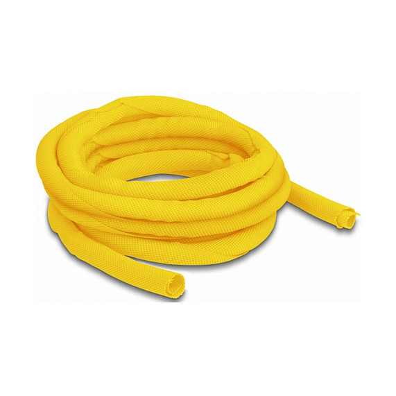 Pletena zaštita za kabele DELOCK samozatvarajuća 5 m x 10 mm žuta boja