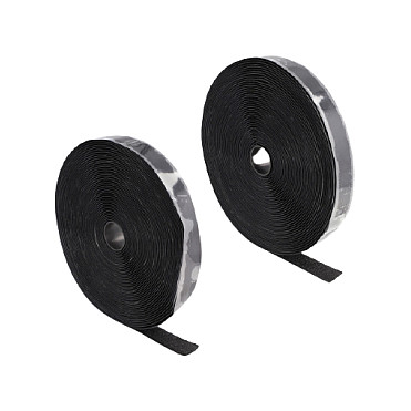Samoljepljiva čičak traka DELOCK 15 m x 25 mm crna boja (20857)