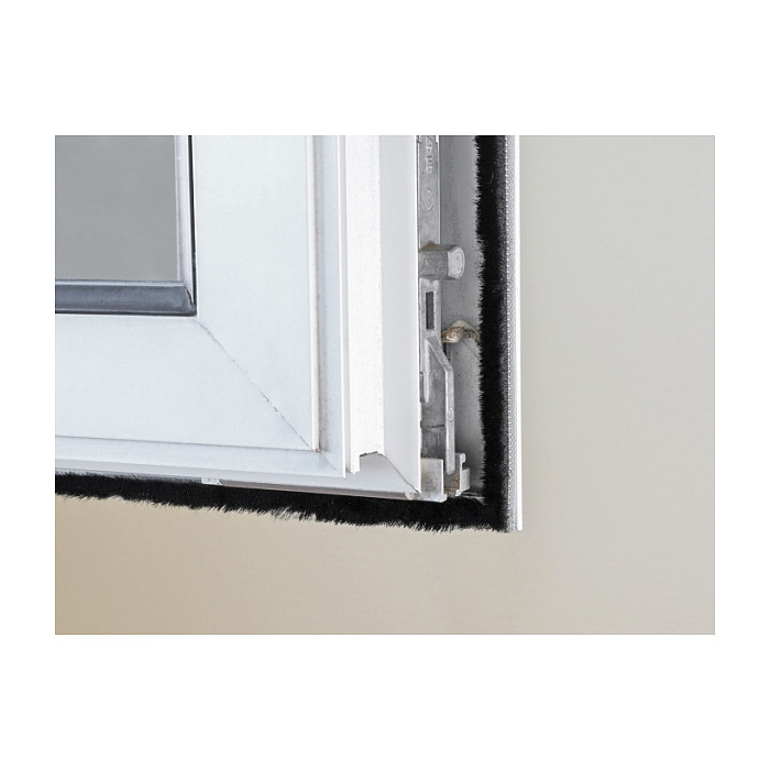 DELOCK samoljepljiva traka s četkicama 10 mm x 5 m crna boja-2