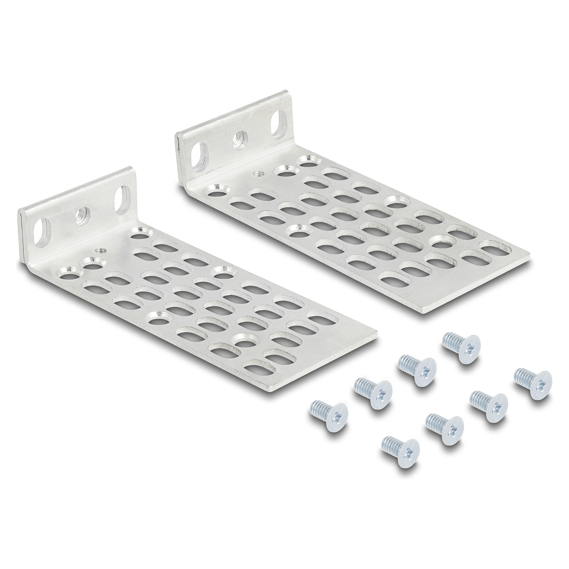 DELOCK Univerzalni set za montažu u 19″ rack 66236 (2 komada)