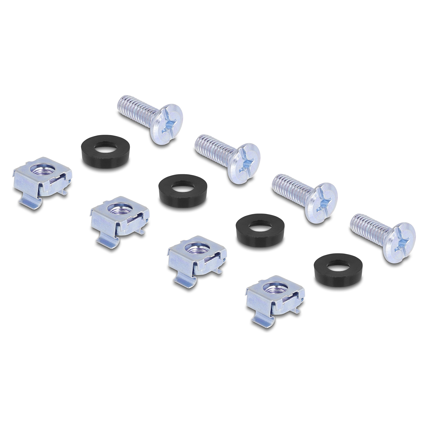 DELOCK Univerzalni set za montažu u 19″ rack 66236 (2 komada)-1