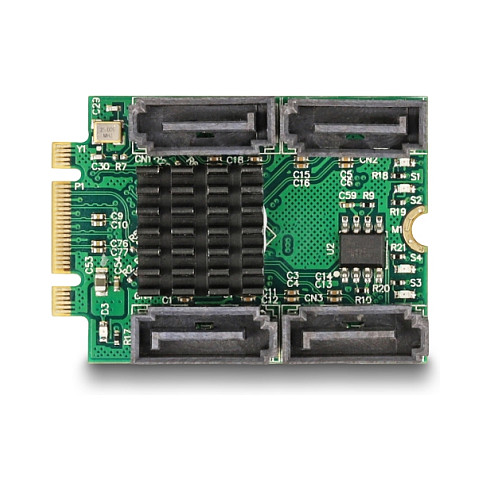 Konverter DELOCK M.2 Key B+M na 4x SATA s RAID funkcijom (61062)-1