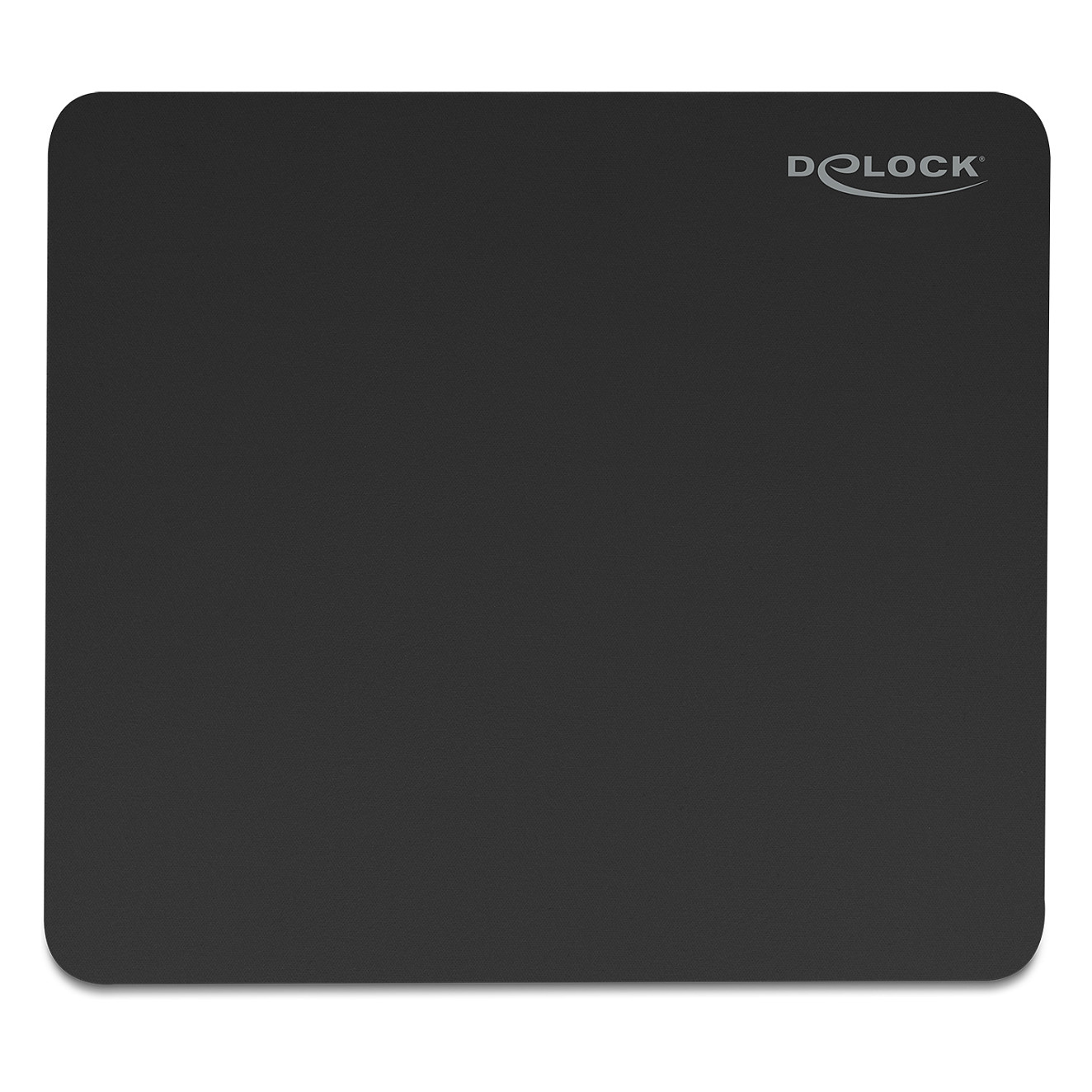 Podloga za miš DELOCK 450 x 400 mm sa staklenim premazom, crna boja-1