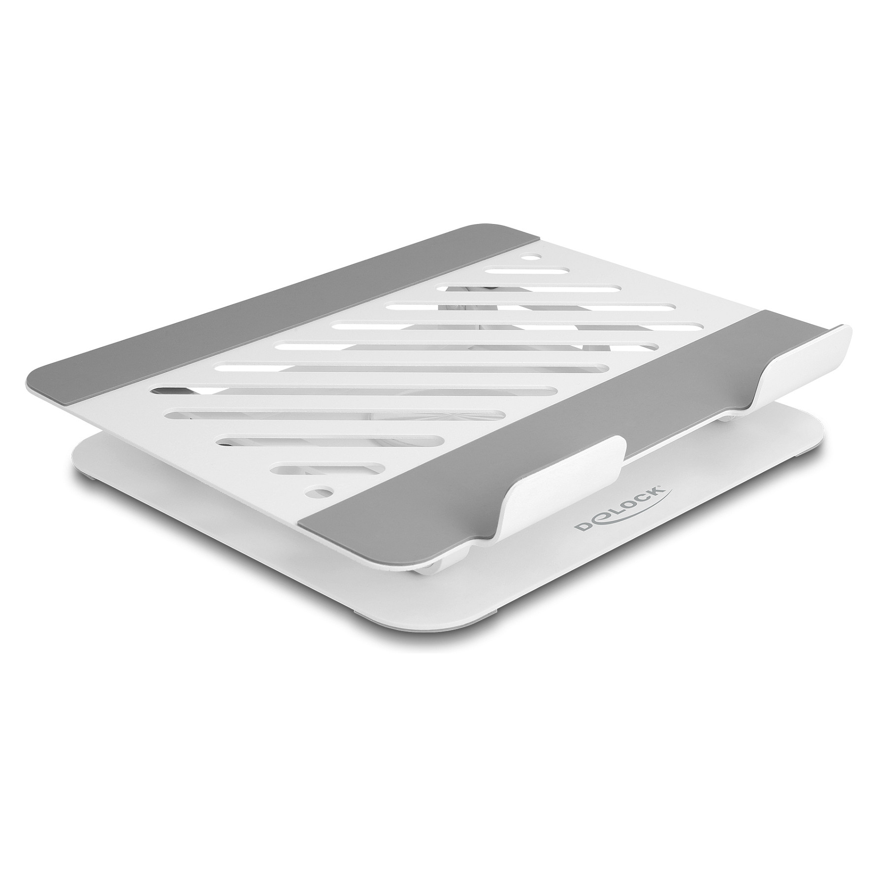 Stalak DELOCK 18455 za tablet i prijenosno računalo, aluminijski, 360° rotacija-1