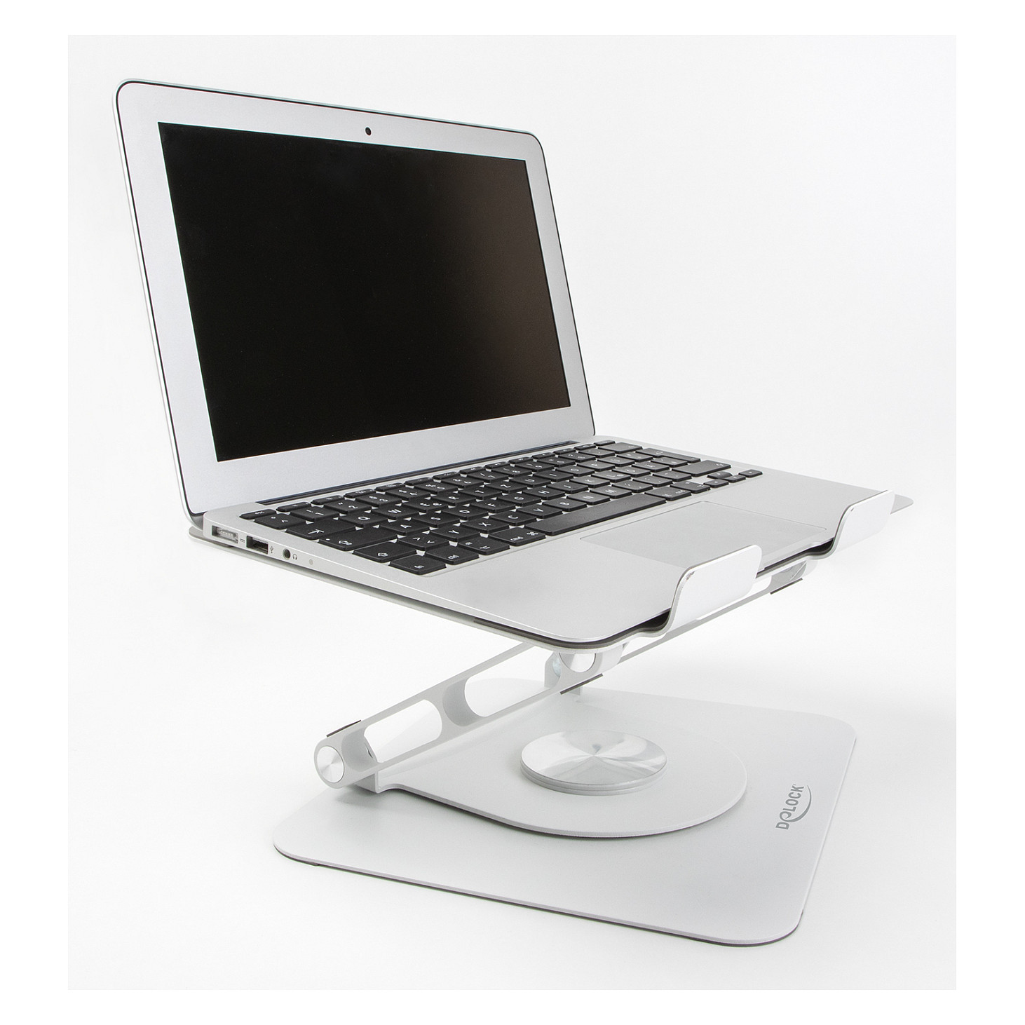 Stalak DELOCK 18455 za tablet i prijenosno računalo, aluminijski, 360° rotacija-2