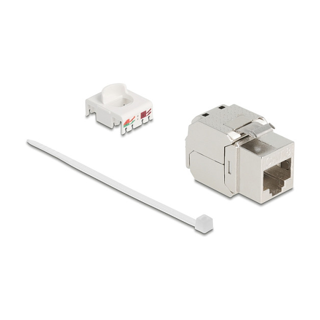 Delock Keystone Modul RJ45 Cat.8.1 STP, montaža bez alata