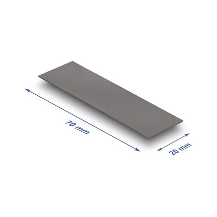 Delock termalna podloga za M.2 module, 70 x 20 x 0.75 mm, 3.0 W/mK-0