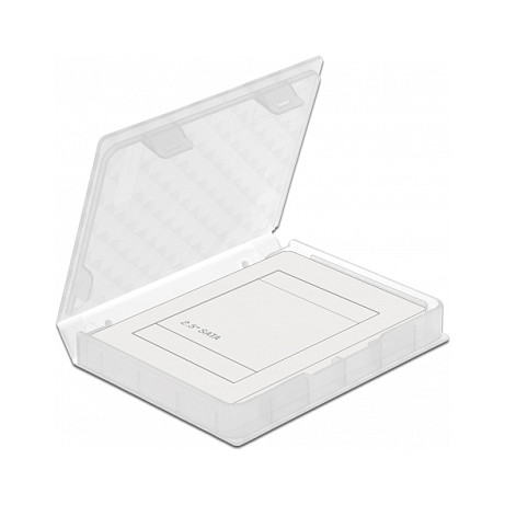 Zaštitna kutija DELOCK za 2.5″ HDD / SSD prozirna-2