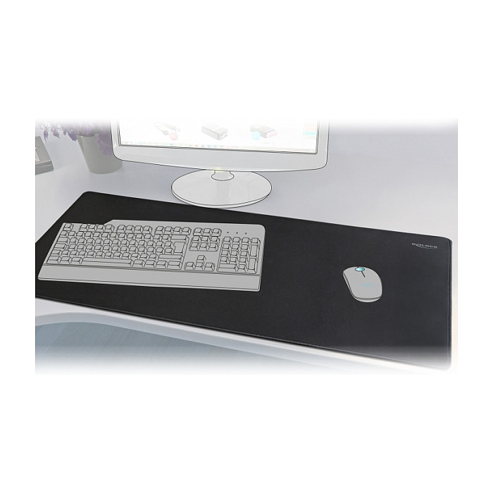 DELOCK Gaming podloga za miš 900 x 500 mm (vodootporna)-1