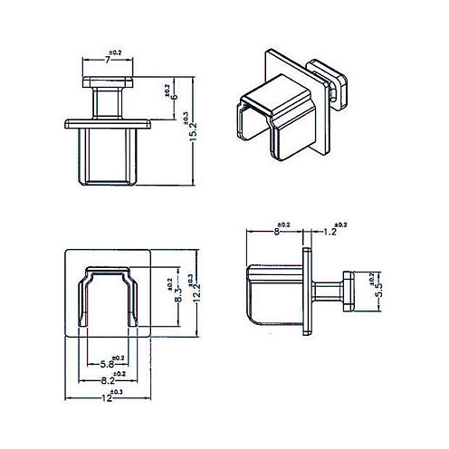 Zaštitni poklopci DELOCK za USB 3.0 Tip-B priključak (10 komada)-1