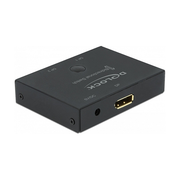 DELOCK DisplayPort 1.4 preklopnik 11478 2x1 bidirekcionalni (8K 30Hz)-0