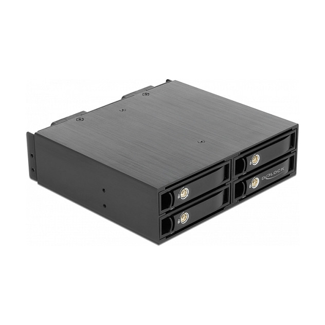 Delock 5.25" mobilni stalak za 4 x 2.5" U.2 NVMe SSD