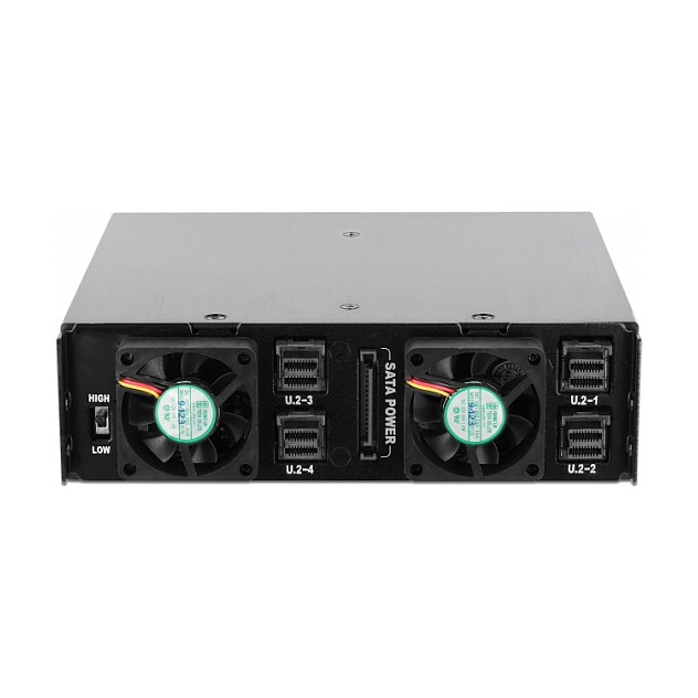 Delock 5.25" mobilni stalak za 4 x 2.5" U.2 NVMe SSD-4