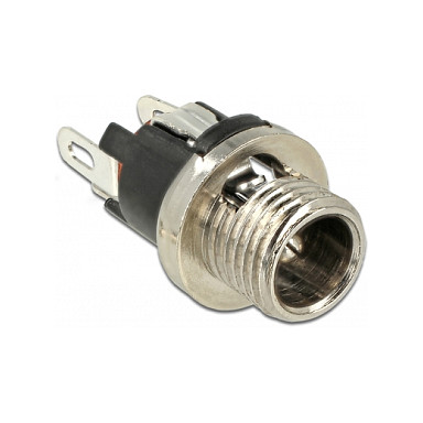 Konektor DELOCK DC 5.5 x 2.1 mm za panelnu ugradnju-1
