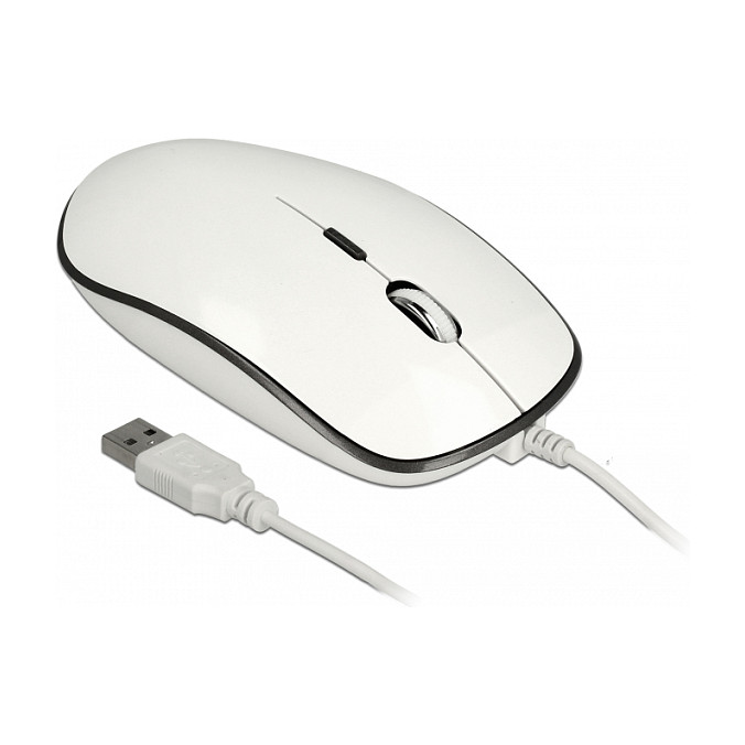 Žičani optički miš DELOCK 12532 (USB-A + USB-C)-1