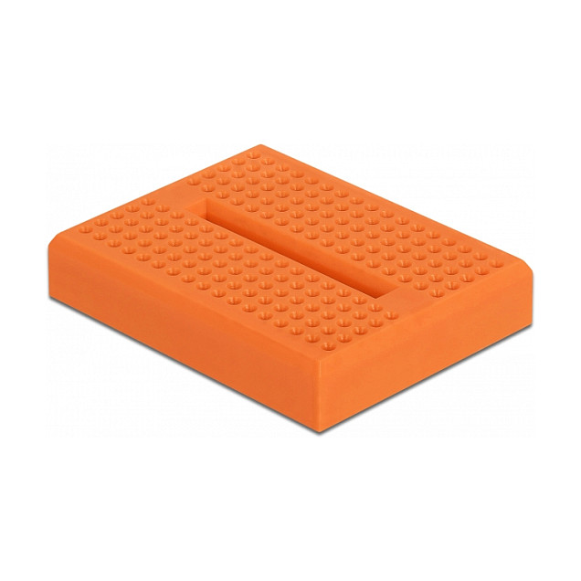 Mini prototipna pločica DELOCK 170 kontakata, narančasta boja-0