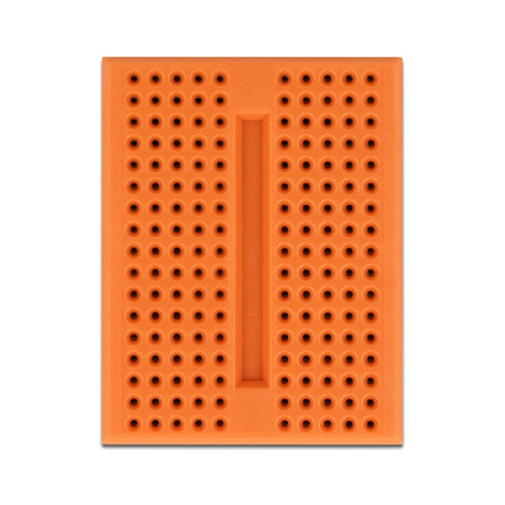 Mini prototipna pločica DELOCK 170 kontakata, narančasta boja-1