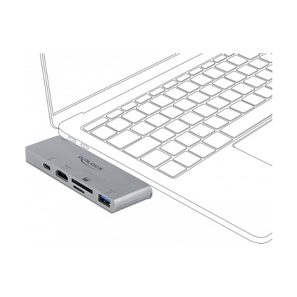Docking stanica DELOCK 87745 za MacBook Pro / Air (4K, PD 3.0)-2