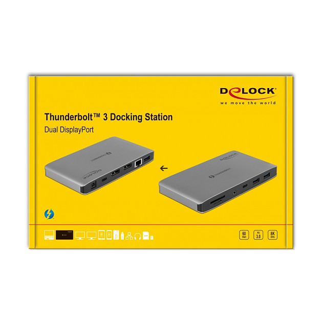 Docking stanica DELOCK Thunderbolt 3 8K (87777)-5