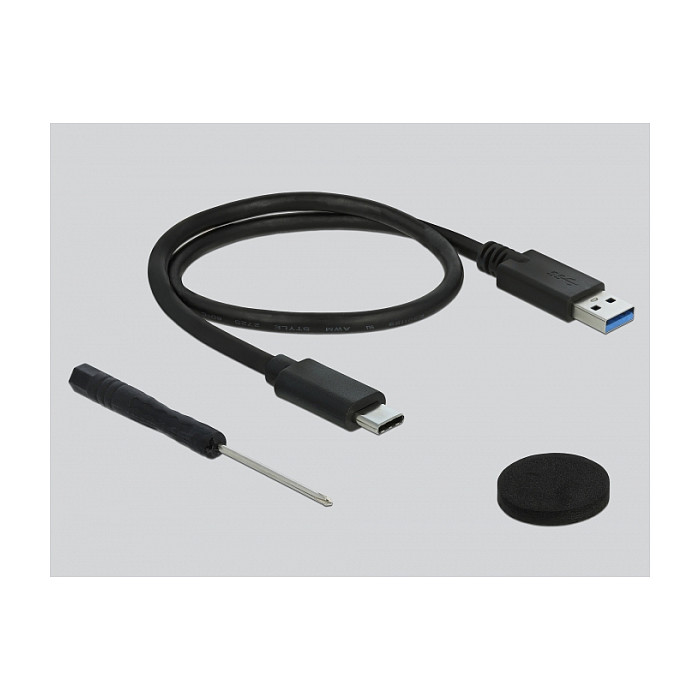 Vanjsko kućište DELOCK 42611 za 2.5" SATA HDD/SSD (USB-C 3.1 Gen 2)-2