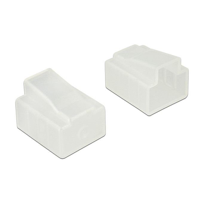 DELOCK zaštitni poklopci za RJ45 konektor (10 komada, prozirni)-0