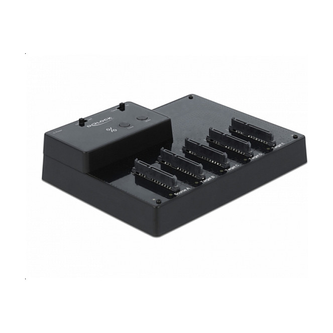 DELOCK Docking i klonirajuća stanica za 5 x 2.5" SATA HDD / SSD, USB 5 Gbps-0