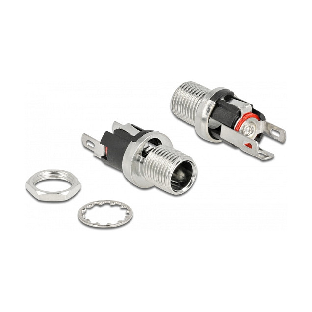 Konektor DELOCK DC 5.5 x 2.1 mm ženski za ugradnju (90056)-1