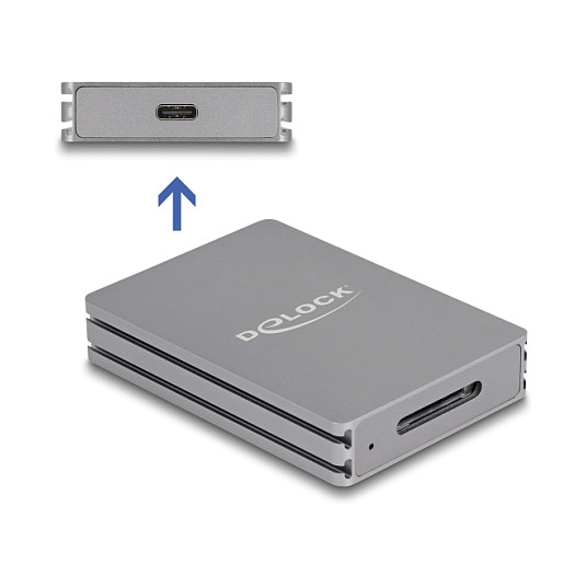 Čitač kartica DELOCK USB-C za CFexpress Type A memorijske kartice-1