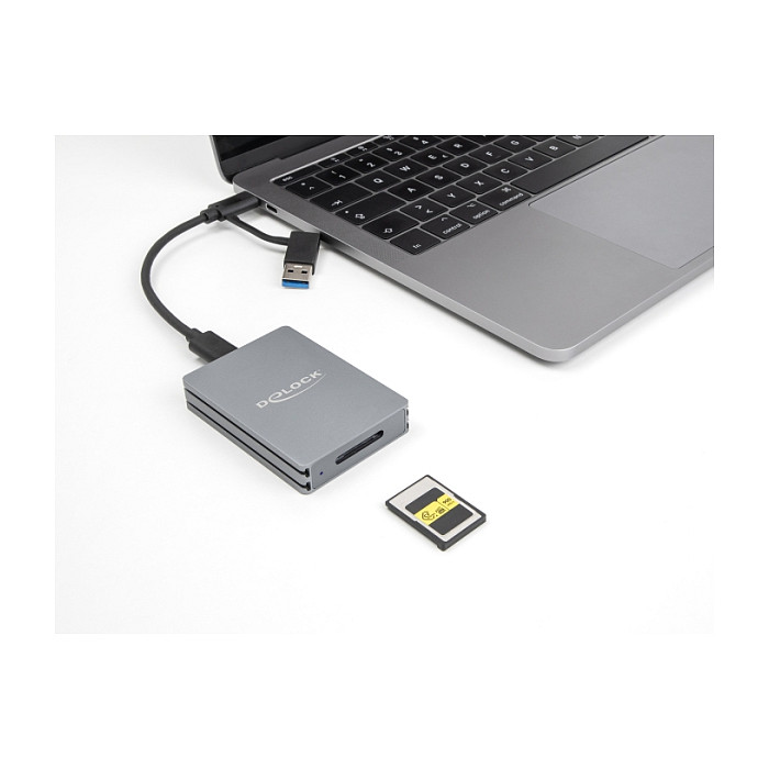 Čitač kartica DELOCK USB-C za CFexpress Type A memorijske kartice-3