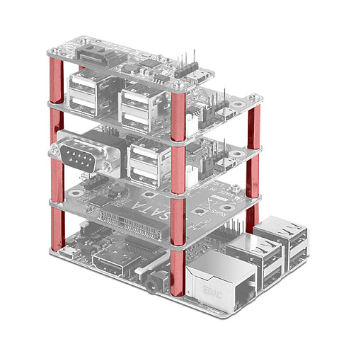 Set odstojnika i vijaka DELOCK M2.5 za Raspberry Pi (10 mm)-1