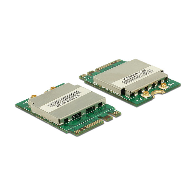 Delock M.2 Key A+E modul, WLAN ac + Bluetooth 4.0